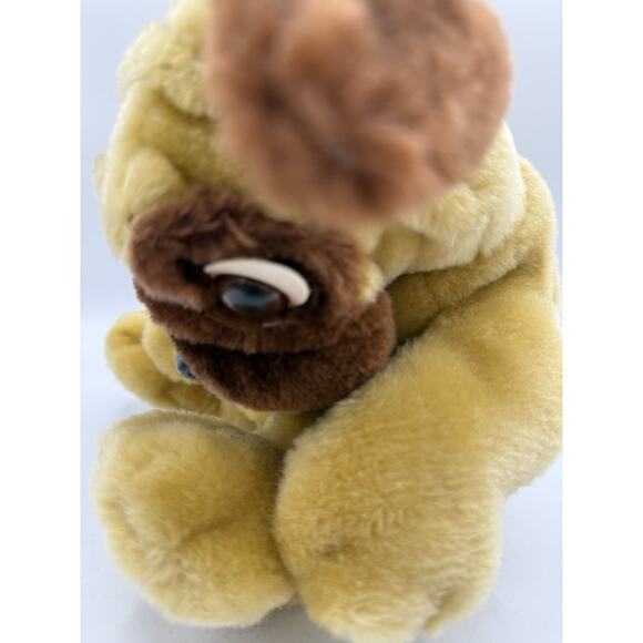 Vintage Puppy Dog Hand Puppet 11" Plush Soft Toy Stuffed Animal - Picture 5 of 6